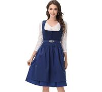 TrendiMax Women's Bavarian Oktoberfest German Dirndl Dress Halloween Carnival Costumes for Holiday