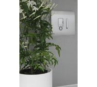 Trendiswitch Brushed Steel 13 Amp Fused Spur With Flex Outlet