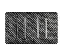 Trendi Switch 4 Gang 1 or 2 Way Light Switch in Carbon Fibre