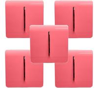 Trendiswitch Trendi Modern 1 Gang 1 Or 2 Way Screwless Rocker Light Switch In Strawberry Red (Pack Of 5)