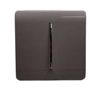 Trendi Switch 10A Triple Pole Bathroom Fan Isolator Switchin Dark Mocha Brown