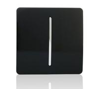 Trendiswitch Trendi Switch Black 1 Gang 2 Way 10 Amp Light Switch