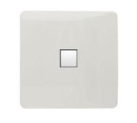 Trendiswitch White 1 Gang Pc Cat 5/6