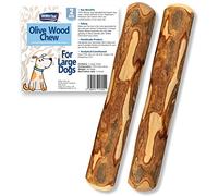 Trendly Dog Olive Wood Dog Chew Large Pack of 2 Chew Stick