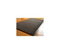 TrendMakers Barrier Mat Large Grey /Black Door Mat Rubber Backed Medium Runner Barrier Mats Rug PVC Edged Heavy Duty Kitchen Mat(80 X 120 Cm)