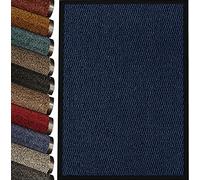 TrendMakers Machine Washable Midnight Blue/Black Heavy Quality Door Mat Bath Mat Kitchen Office Home Indoor Outdoor Barrier Mat. Available in 20 Sizes (80cm x 200cm) || POLYPROPYLENE PILE