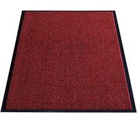 TrendMakers Machine Washable Wine Red/Black Heavy Quality Non Slip Hard Wearing Barrier Mat/Dirt Trappers. Available in 8 sizes (90cm x 150cm)