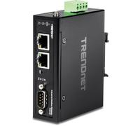 TRENDnet 1-Port Fast Ethernet Industrial Modbus Gateway, 1 x Serial DB-9 Port, 2