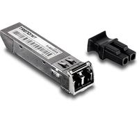 TRENDnet 1000Base- SX Industrial SFP Multi-Mode LC Module (550m- 1,804 Ft),IEE 802.3z, ANSI, Data Rates up to 1.25 Gbps, LC-Type Duplex, Hot-Pluggable, MSA compliant, TI-MGBSX, Silver