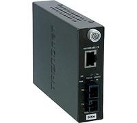 TRENDnet 100Base-TX to 100Base-FX Single Mode SC Fiber Media Converter (60 Km, 37.3 Miles), Auto-Negotiation, Full Duplex, RJ-45 Port, Fiber to Ethernet Converter, Lifetime Protection, TFC-110S60