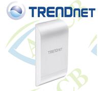 TRENDnet 10dBi Wireless N300 Outdoor PoE Access Point, TEW-740APBO, Point-to-Point (2.4 GHz), Multiple SSID, AP, WDS, Client Bridge, WISP, IPX6 Rated Housing, Built-in 10 dBi Directional Antenna