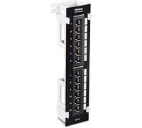 TRENDnet TC-P12C6V 12-Port Cat6 Unshielded Wall Mount Patch Panel w/ - TREND Networks