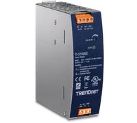 TRENDnet 150W, 52V DC, 2.89A AC to DC DIN-Rail Industrial Power Supply, Built-in Power Factor Controller Function, Extreme Operating Temperature Range -25° - 70° C (-13° - 158° F), Silver, TI-S15052