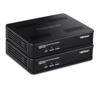 TRENDnet 2.5Gbps Ethernet Over Coax Adapter (2-Pack), TMO 313C2K, 1 x MoCA Coax F-Type Female Coax Input, 1 x 2.5Gbps RJ45 LAN Port, NDAA & TAA Compliant