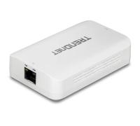 TRENDnet 2-Port Gigabit PoE++ Extender, 1 x Gigabit PoE++ In Port, 2 x Gigabit PoE Out Ports, Extends 100m (328 ft) Up to 200m (656 ft), Daisy Chain 4 Units for up to 500m (1640 ft), Black, TPE-BE200