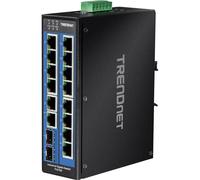 TRENDnet TI-G50 5-Port Hardened Industrial Gigabit DIN-Rail Switch, 10 Gbps Switching Capacity, IP30 Rated Gigabit Network Switch (-40 to 167 ºF), DIN-Rail & Wall Mounts Included