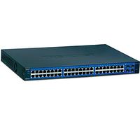 TRENDnet 48-Port 10/100/1000 Mbps Gigabit Web Smart Switch with 4 shared SFP Slots, Private & Voice VLAN Support, IPv6, Fanless, Rack Mountable, TEG-448WS