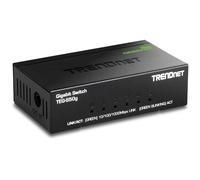 TRENDnet 5-Port Unmanaged Gigabit GREENnet Desktop Metal Switch, TEG-S50g,Ethern