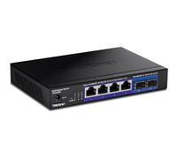 TRENDnet 6-Port Unmanaged Multi-Gig Switch, 4 x 2.5GBASE-T Ports, 2 x 10G SFP+ P