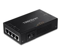 TRENDnet 65W 4-Port Gigabit PoE+ Injector, TPE-147GI, 4 x Gigabit Ports(Data in)
