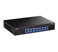 TRENDnet 8-Port 10G Switch, 8 x 10G RJ-45 Ports, 160Gbps Switching Capacity Rack mountable, 10 Gigabit Network Connections, Lifetime Protection, Black, TEG-S708