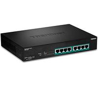TRENDnet 8-Port Gigabit Full Power Poe+ Switch, 8 x Gigabit PoE+ Ports, 240W Power Budget, 16Gbps Switching Capacity, Rack Mountable, Ethernet Network Switch, Metal, Lifetime Protection, TPE-TG80F