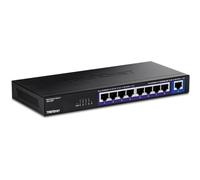 TRENDnet 9-Port Multi-Gig Switch, TEG-S591, 8 x 2.5G RJ-45 Ports, 1 x 10G RJ-45 Port, 60Gbps Switching Capacity, Lifetime Protection, Black
