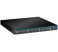 TRENDnet Black52-PORT GIGABIT WEB SMART POE+ SWITCH
