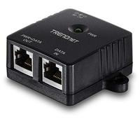 TRENDnet Gigabit Power over Ethernet (PoE) Injector, Full Duplex Gigabit Speed Supported, Network PoE Devices up to 100 M (328 Ft.), 15.4 Watts, Auto-MDIX In/Out, Plug & Play, TPE-113GI