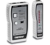 TRENDnet Network Cable Tester, Tests Ethernet/USB & BNC Cables, Accurately Test Pin Configurations up to 300M (984 ft), TC-NT2, Blue, White
