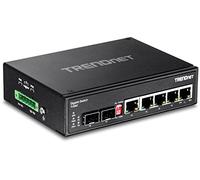 Trendnet TI-G62 6-Port Hardened Industrial Gigabit DIN-Rail Network (US IMPORT)