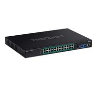 TRENDnet TI-RP262i 26-Port Industrial Gigabit L2 Managed PoE+ Rackmount Switch