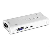 TRENDnet TK-407K KVM Switch, VGA USB, 4 Port