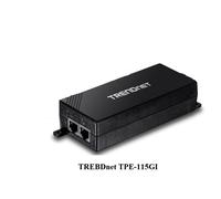 TRENDnet TPE-115GI Gigabit POE+ Injector Supplies PoE 15.4W or PoE+ 30W power