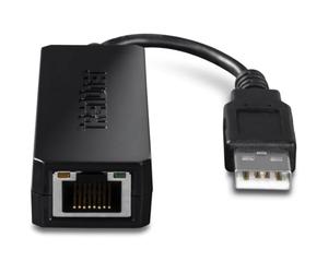 TRENDnet USB 2.0 to 10/100 Fast Ethernet LAN Wired Network Adapter for MacBook, Chromebook, Windows 8.1 and Earlier, Linux, and Specific Android Tablets, ASIX AX88772A Chipset, TU2-ET100
