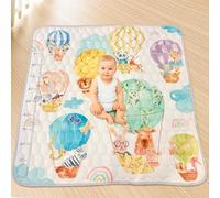 Trends by Twins® Foldable Padded Baby Mat (Multicolor Clouds)