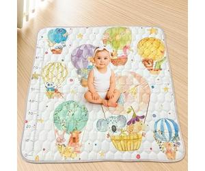 Trends by Twins® Foldable Padded Baby Mat (Multicolor Stars)