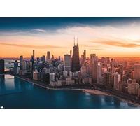 Trends International Cityscapes - Chicago, Illinois Wall Poster