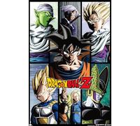 Trends International Dragon Ball Z - Grid Wall Poster, 22.37" x 34.00", Unframed Version
