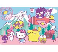 Trends International Hello Kitty and Friends - Happiness Overload Wall Poster, Bedroom