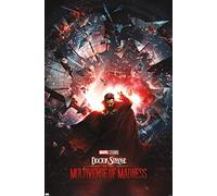 Trends International Marvel Doctor Strange in the Multiverse of Madness - Official One Sheet Wall Poster, 22.375" x 34", Unframed Version