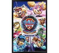 Trends International Paw Patrol: The Mighty Movie - One Sheet Wall Poster, 22.37" x 34.00", Black Framed Version