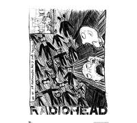Trends International Radiohead - Scribble Wall Poster, 22.375" x 34", Unframed Version