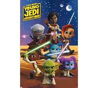Trends International Star Wars: Young Jedi Adventures - Group Wall Poster, 22.375" x 34", Premium Unframed Version