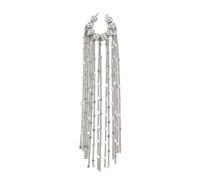 Trendsetting Ear Cuffs for Women Elegant Artificial Bead and Stylish Fringe Drops Earrings Fashion Decoration Ear Cuff