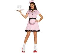Trendsinternational 1950s Ladies American Diner Waitress (Women: 10-12)