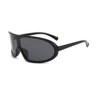 Trendy 2024 Punk Sport Einteiler Sonnenbrille Frauen M?nner Vintage Schild Sonnenbrille Für Damen Wrap Around Shade Eyewear