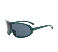 Trendy 2024 Punk Sport Einteiler Sonnenbrille Frauen M?nner Vintage Schild Sonnenbrille Für Damen Wrap Around Shade Eyewear