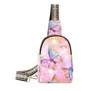 trendy A Butterfly That Sparkles small sling bag cute fanny pack sling bag for hiking