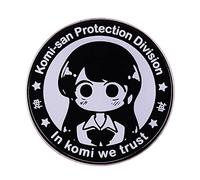 Trendy Anime Komi Can't Communicate Badges Pin Carnival Halloween Party Decoration Shouko Komi Kawaii Komi Cosplay Props Brooches for Men Women